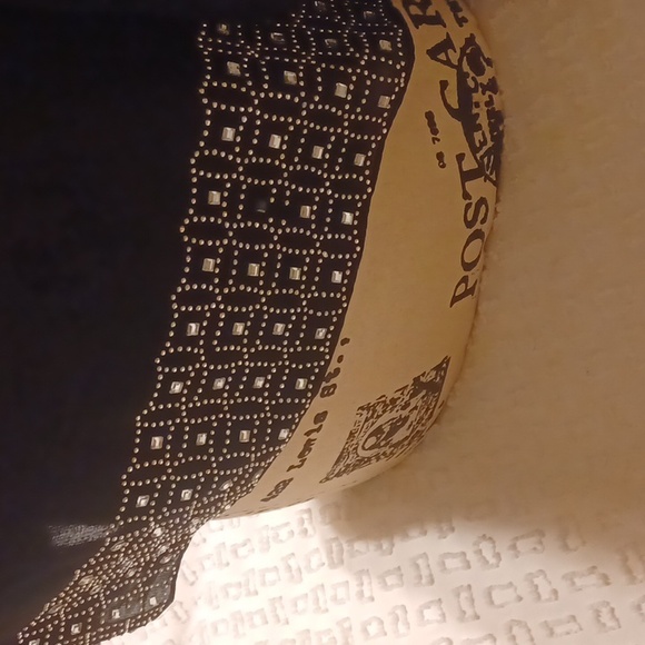 Black Sheer Wrap with Embellishments by Jessica Mc Clintock. NWT - Picture 3 of 6